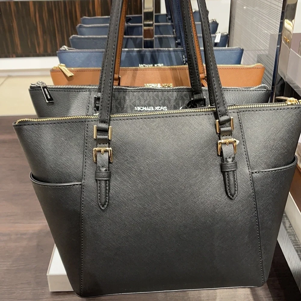 MICHAEL KORS CHARLOTTE LARGE TOP ZIP  Tote bag